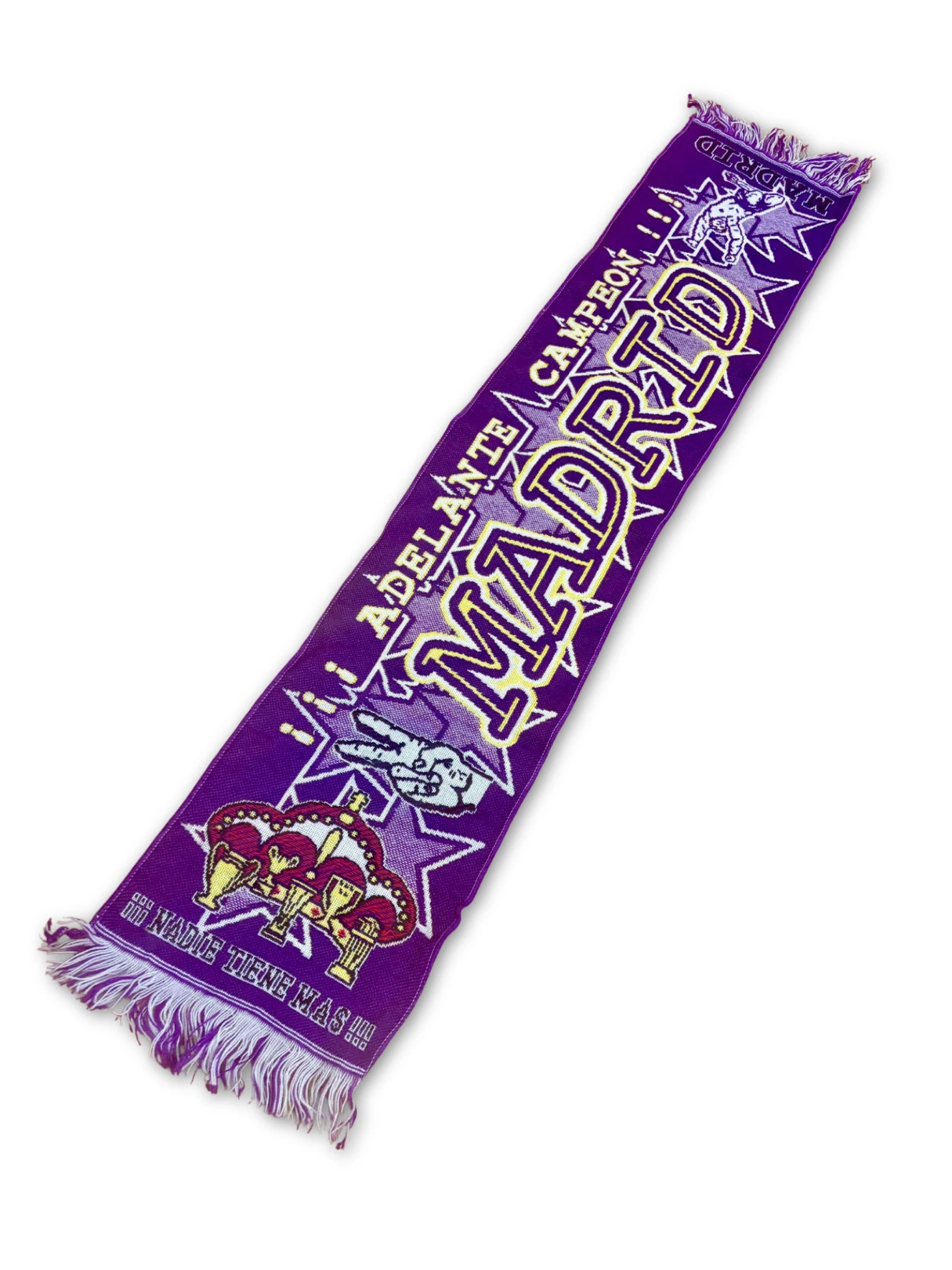 Bufanda Real Madrid futbol vintage